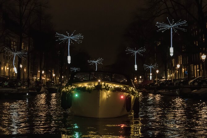 Amsterdam Light Festival: Canal Cruise + Bite & Unlimited Drinks - Key Points Before You Book