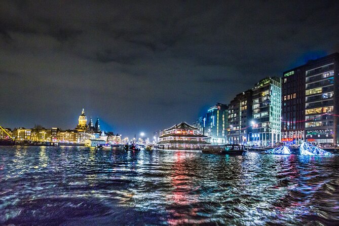 Amsterdam Light Festival: Canal Cruise + Snack & Unlimited Drinks - Drinks, snacks, and what the package really includes