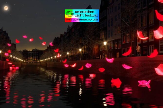 Amsterdam Light Festival: Cruise Unlimited Drinks & Bite option - The guide makes the difference