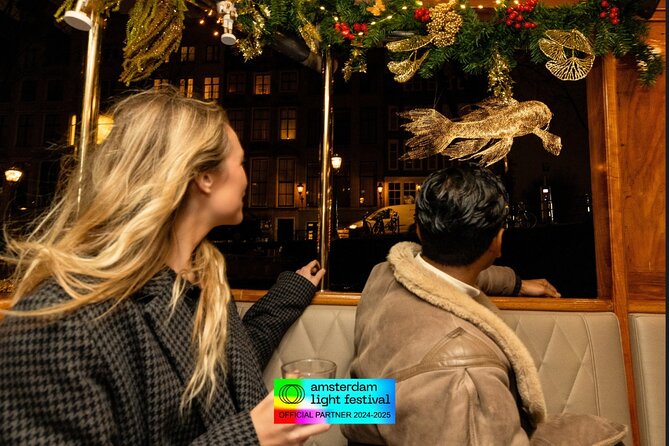 Amsterdam Light Festival: Heated Boat Cruise + Hot Drinks & Bite - Key points to know before booking