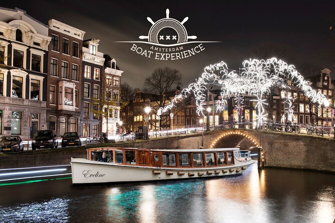 Amsterdam Light Festival: Heated Cruise with Hot Drinks & Bite - A warm seat on Amsterdam’s winter canals