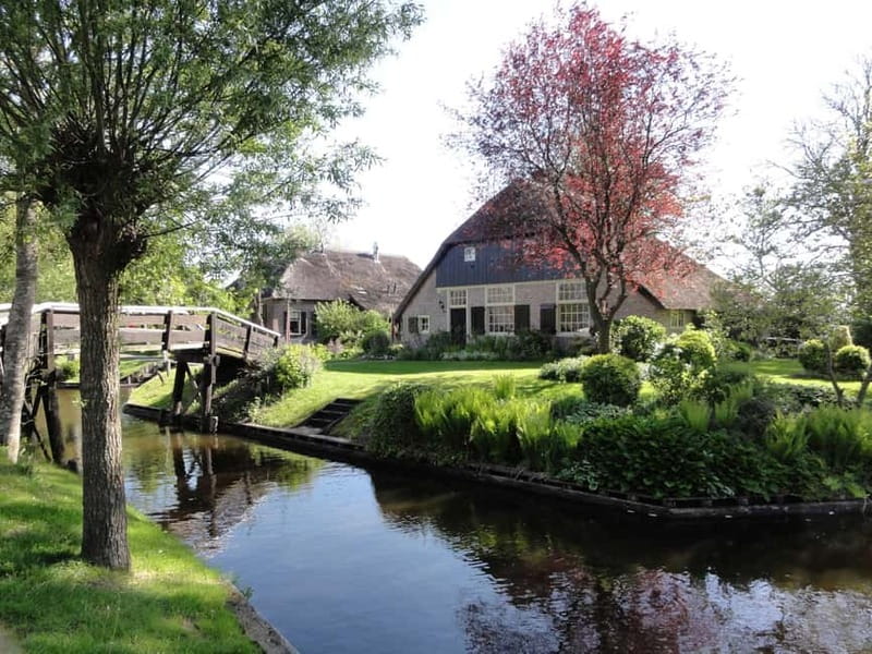 Amsterdam: Live GuideD Giethoorn Boat Tour & Cheese Platter - How much walking should you expect?