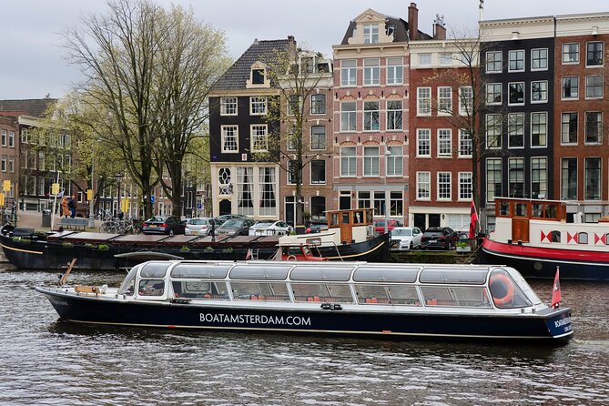 Amsterdam Live Guided Sightseeing Canal Cruise - The 9 Little Streets and canal-house views