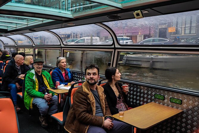 Amsterdam Live Guided Sightseeing Canal Cruise - Anne Frank House and Prinsengracht