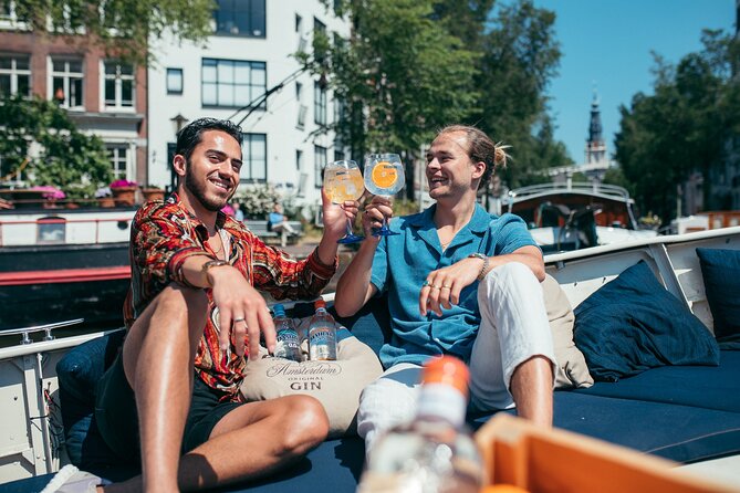 Amsterdam: Luxury Boat Cruise Unlimited Cocktails, Beers & Wines - What the one-hour route shows you