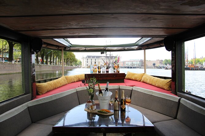 Amsterdam: Luxury Boat Cruise Unlimited Cocktails, Beers & Wines - Evening views, weather, and comfort