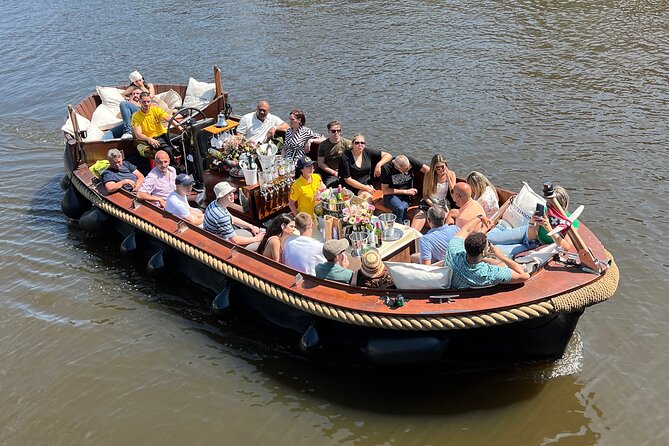 Amsterdam Luxury Boutique Boat tour with Unlimited Beer and Wine - Rembrandt’s house along the canal