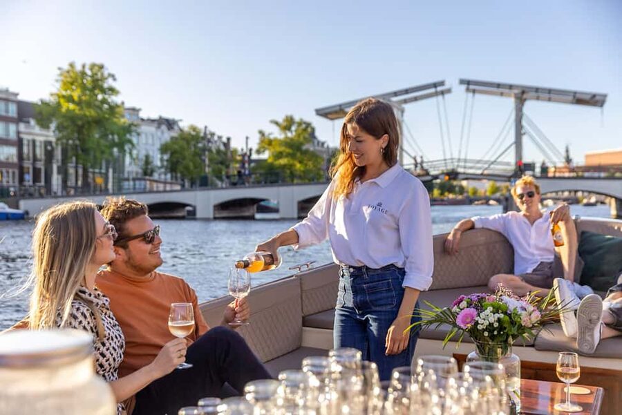 Amsterdam: Luxury Canal Cruise with Optional Snacks & Drinks - From Prinsengracht to the Anne Frank House Area