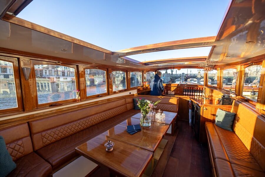 Amsterdam: Luxury Canal Cruise with Optional Snacks & Drinks - The Dancing Houses and Herengracht Finish