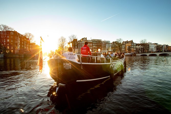 Amsterdam Open Boat Cruise in Old City Center with Live Guide - Key points to know before boarding