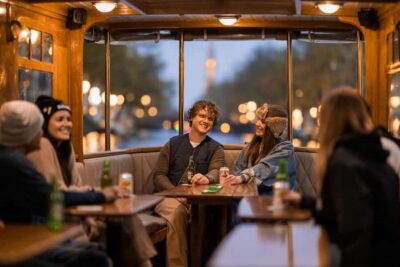 Open Boat Cruise option Unlimited Drinks & Bite
