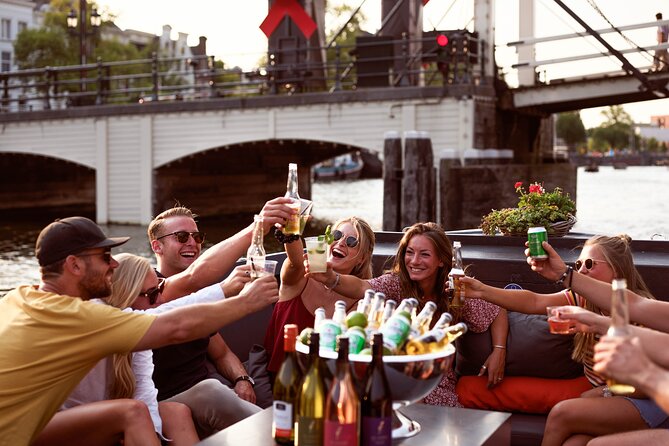 Amsterdam Private Boat Tour with Unlimited Drinks - Bloemenmarkt and Amsterdam’s flower trade