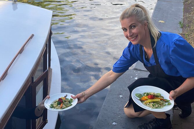Amsterdam Private Dinner Cruise incl Drinks & 2-course Dinner 2hr - The Captain Can Make or Break the Evening