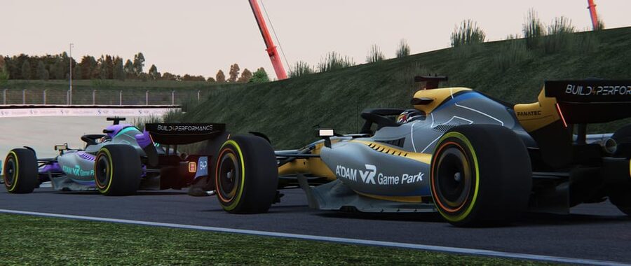 Amsterdam: Racing Experience at A'DAM VR Game Park (no VR) - Racing with up to 14 players