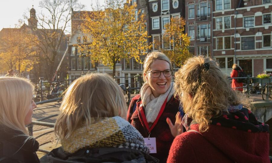Amsterdam: Red Light District & City Tour German or English - Coffeeshop The Jolly Joker and changing city rules