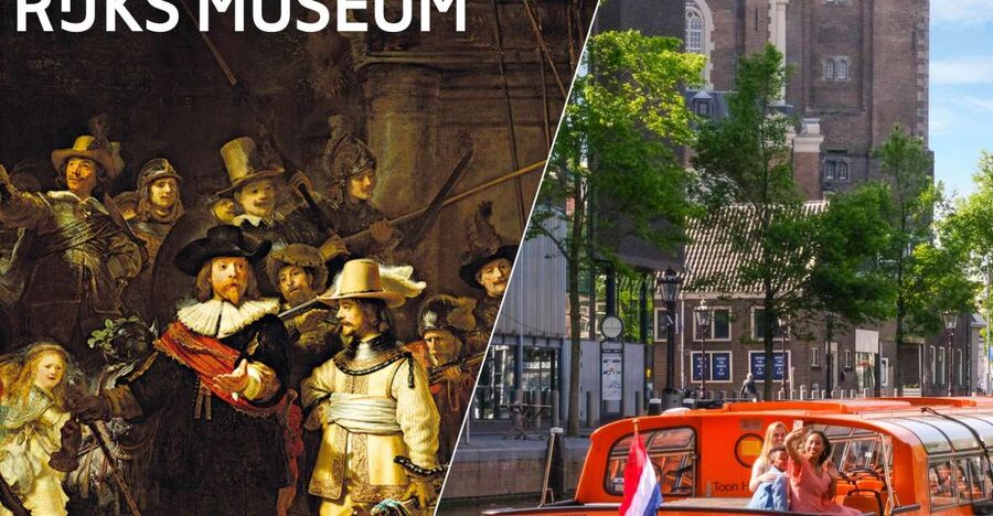 Amsterdam: Rijksmuseum Entry Ticket and Canal Cruise Combo - Entering the Rijksmuseum at your timed slot