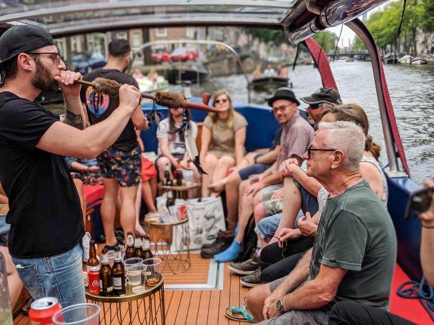Amsterdam: Smoke and Lounge City Boat Cruise - How much information should you expect?