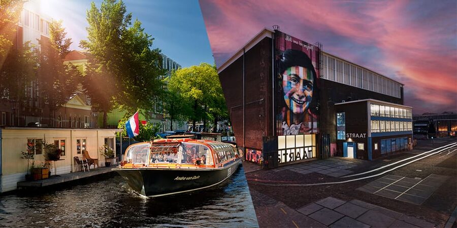Amsterdam: STRAAT Museum and Canal Cruise Combination Ticket - Entering STRAAT Museum in the NDSM Area
