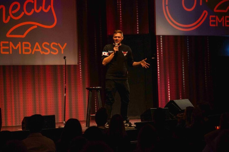 Amsterdam: The Comedy Embassy Stand-Up Show - Why the international material works