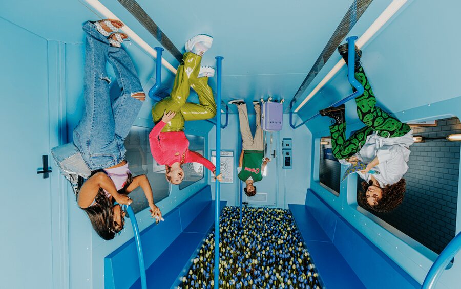 Amsterdam: The Upside Down & The All Out Combination Ticket - Pictures, lockers, and the café stop
