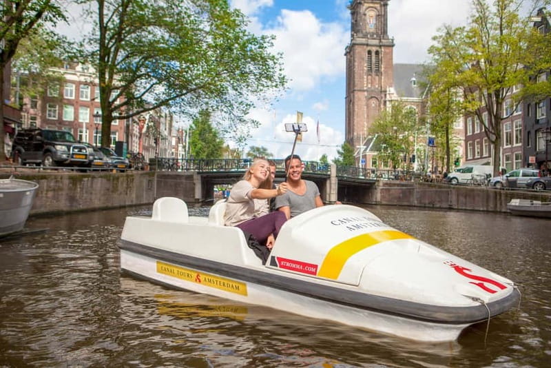 Amsterdam: Unique Pedal Boat Experience in the Canals - How the self-guided route works