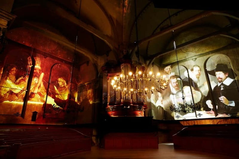 Amsterdam: Van Gogh and Rembrandt Immersive Experience Entry - A 45-minute journey through light, sound, and letters