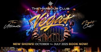 VEGAS Dinner Show with 3-Course Sharing Menu