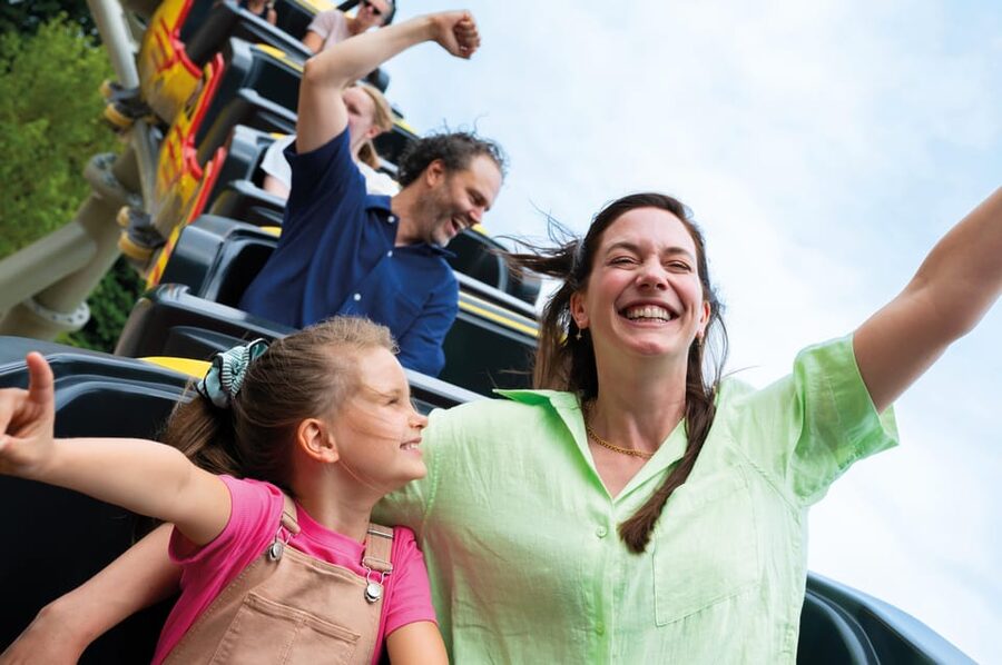 Biddinghuizen: Walibi Holland Entry Ticket - Bumper cars and Wind Seekers for group fun