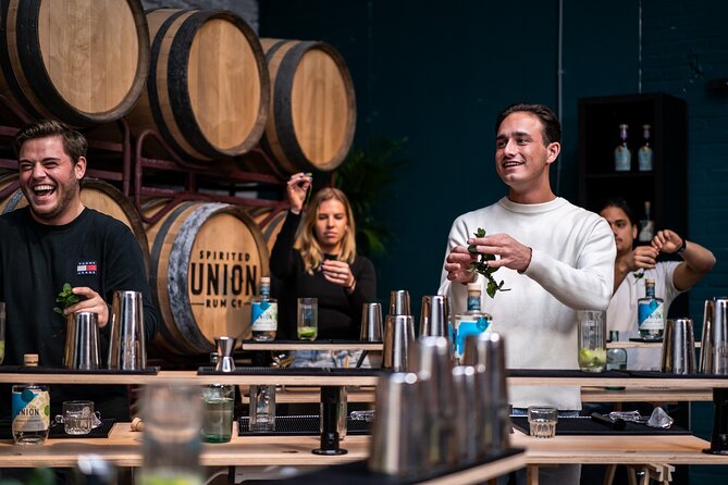 Cocktail workshop @ Spirited Union Rum Co. (Amsterdam) - Value at €29.95, or the displayed dollar price