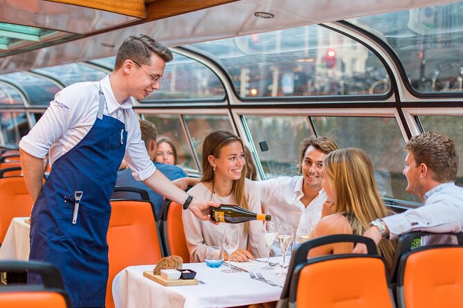 Dinner Canal Cruise Amsterdam: 4-Courses Including Drinks - Setting off from Prins Hendrikkade