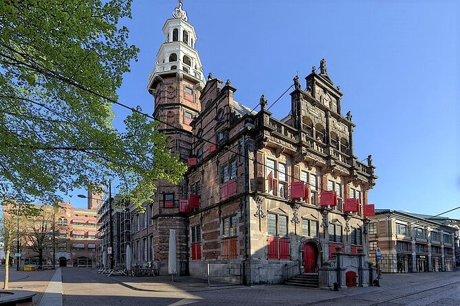 Discover The Hague with a self-guided Outside Escape city tour - Kazernestraat points toward Dutch politics