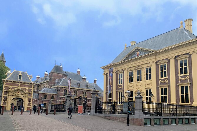 Discover The Hague with a self-guided Outside Escape city tour - Lange Voorhout mixes grand hotels with a tiny house