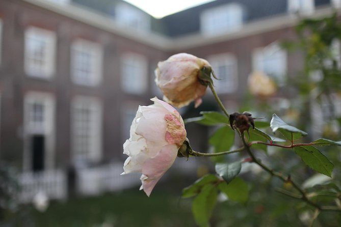 Explore hidden streets with friends - Passing Anne Frank House and Westerkerk