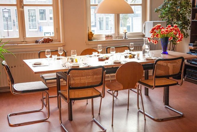 French Bistro-Style Dinner Overlooking Amsterdam's Canals - The canal setting and the Amsterdam context