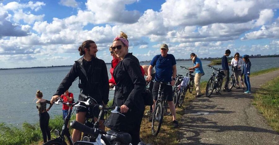 From Amsterdam: Countryside Bike Tour - Leaving Amsterdam by ferry and bicycle