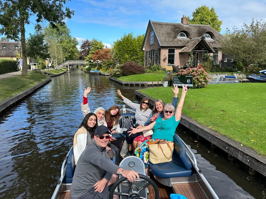 From Amsterdam: Giethoorn Small Group Tour with Boat Ride - Leaving Amsterdam in a Mercedes van