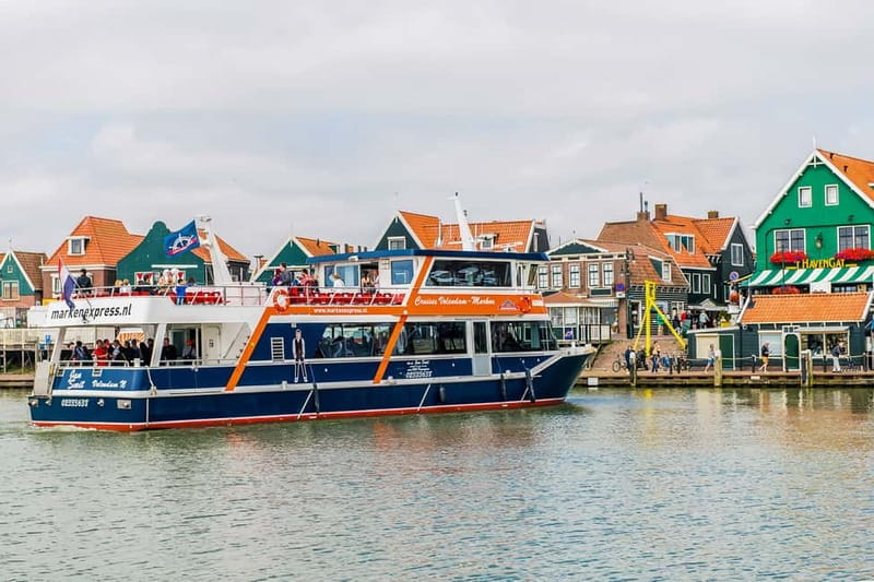 From Amsterdam: Zaanse Schans, Volendam, and Marken Day Trip - Zaanse Schans and its famous windmills