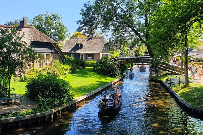 Giethoorn, Zaandam & Zaanse Schans Day Tour w/ Small Boat Ride - The basic shape of the day from Amsterdam