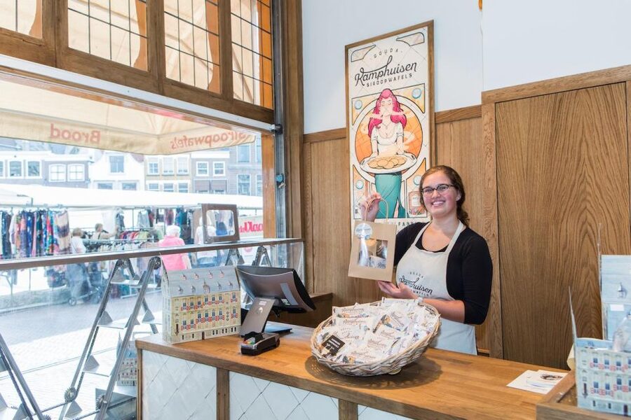 Gouda: Syrup Waffle Factory Ticket with a Waffle - Is $14 a fair price?