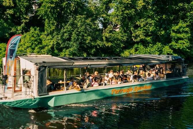 Groningen: Terrace Boat Experience with a Cozy Bar: 1.5 Hours - Key points at a glance
