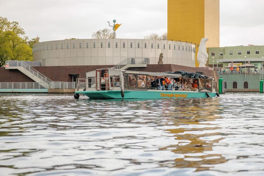 Groningen: Terrace Boat Experience with a Cozy Bar - The Ride: A Short Cruise With Room to Relax