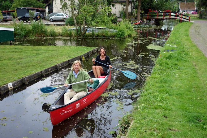 Guided Canoe Adventure with Picnic Lunch in Waterland from Amsterdam - Paddling through canals, reedbeds, and islands