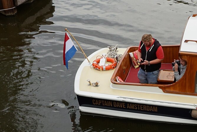 Morning Canal Cruise Amsterdam in Small-Group - Meeting Captain Dave at Prinsengracht 397