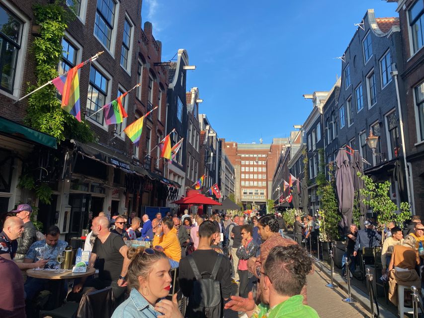 Rainbow Bar Stroll: Sashay through Amsterdam - Champagne tasting and canal-side views