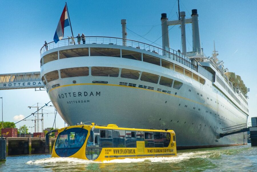 Rotterdam: 1-Hour Sightseeing Splash Tour - Key points to know before boarding