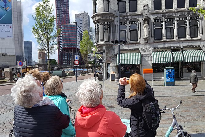 Rotterdam Bike Tour - all the Highlights - Laurenskerk and the bombing of Rotterdam