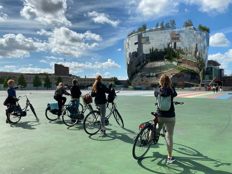 Rotterdam: City Highlights Guided Bike Tour - Markthal: a useful first taste of modern Rotterdam