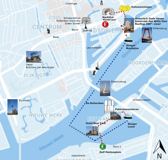 Rotterdam: De Rotterdam, Cube Houses, Watertaxi and Markthal - Key points to know before booking