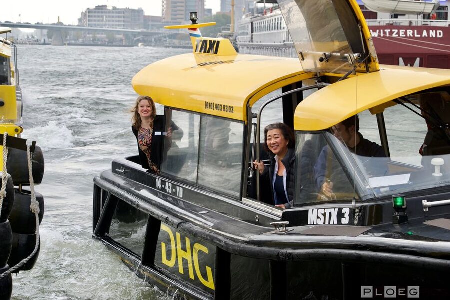 Rotterdam: De Rotterdam, Cube Houses, Watertaxi and Markthal - Old Harbour and Rotterdam’s earliest beginnings