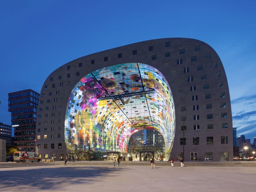 Rotterdam: De Rotterdam, Cube Houses, Watertaxi and Markthal - What the private format adds